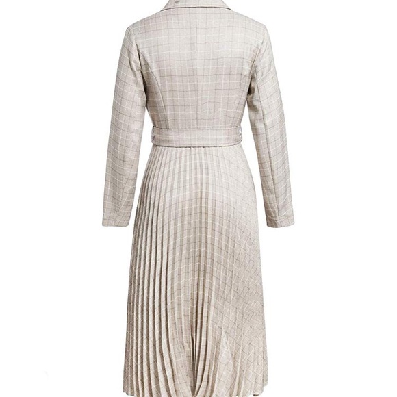 Long Sleeve Blazer Midi Dress - Picture 4 of 7